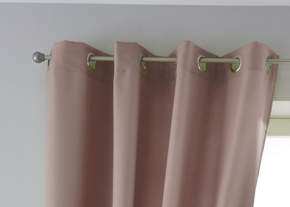 Vorhang Blickdicht Gardine Matt Lichtdurchlässig »PALERMO« mit Ösen und Raffhalter Dekoschal 10000265 Vorhang 10000265oesen_taupe_75f4c70a-7c5b-45a8-9852-99b3f46eb79d | girdainenbox.com