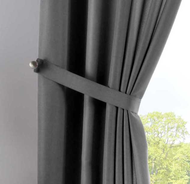 Vorhang Verdeckte Schlaufen Cationic »JENA« Blickdicht Leinen Optik Gardine Meliert Gardinenband mit Raffhalter 2019037 Vorhang 2019037_03_grau_db7f9fe1-1295-4fac-8d8b-2f002e8f7c39 | girdainenbox.com