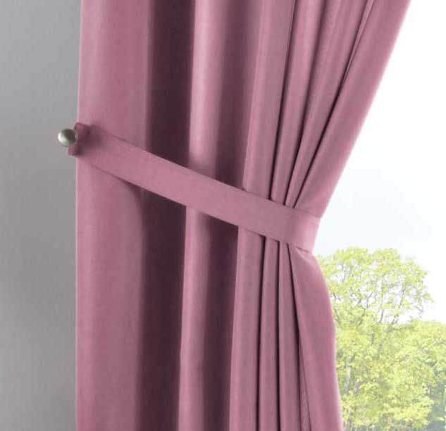 Vorhang Verdeckte Schlaufen Cationic »JENA« Blickdicht Leinen Optik Gardine Meliert Gardinenband mit Raffhalter 2019037 Vorhang 2019037_03_rosa_6bbe139f-530a-4df4-a1b0-df5de6564dde | girdainenbox.com