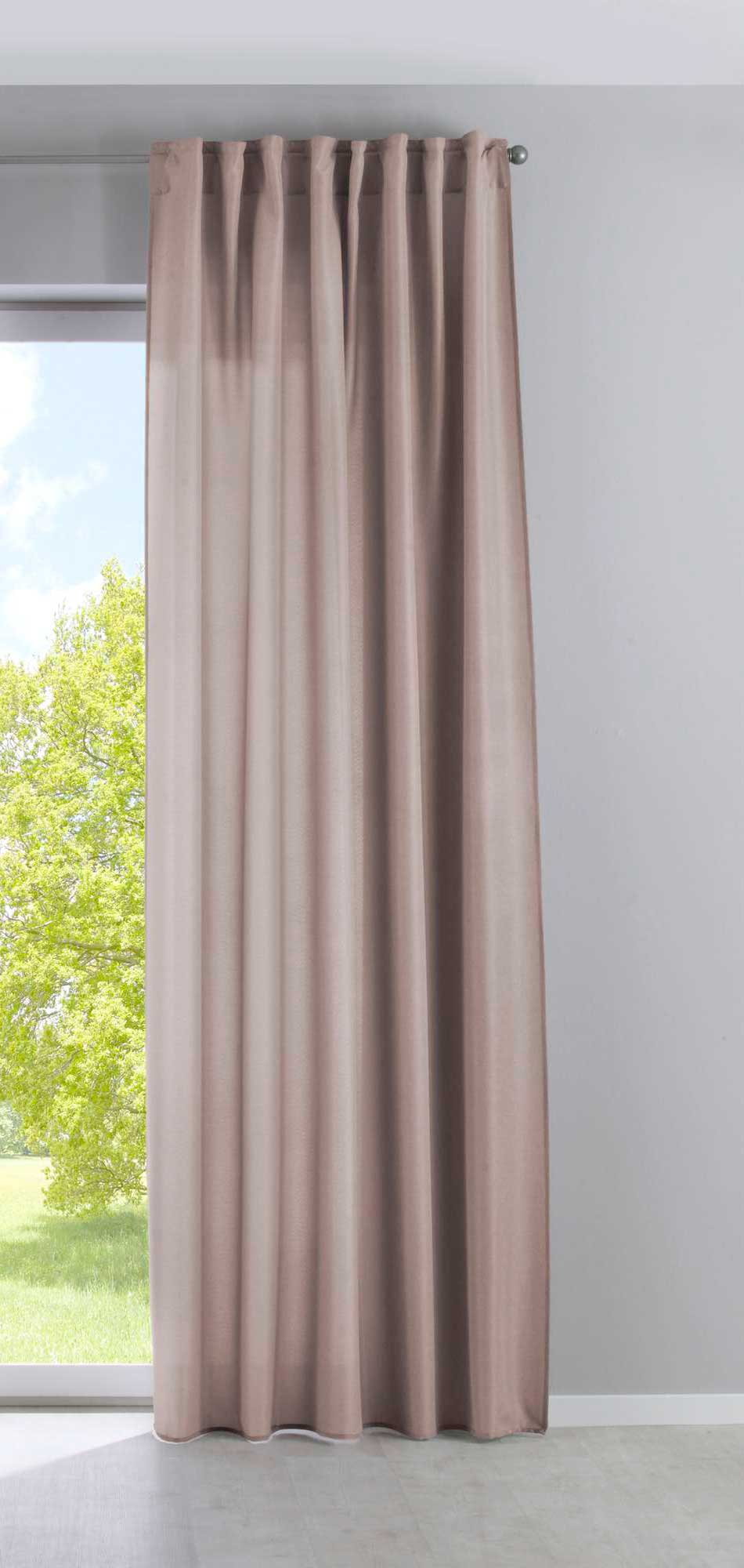 Vorhang Verdeckte Schlaufen Cationic »JENA« Blickdicht Leinen Optik Gardine Meliert Gardinenband mit Raffhalter 2019037 Vorhang 2019037taupe-gerade_730fb556-ab98-42a1-b8ed-133058e6d339 | girdainenbox.com