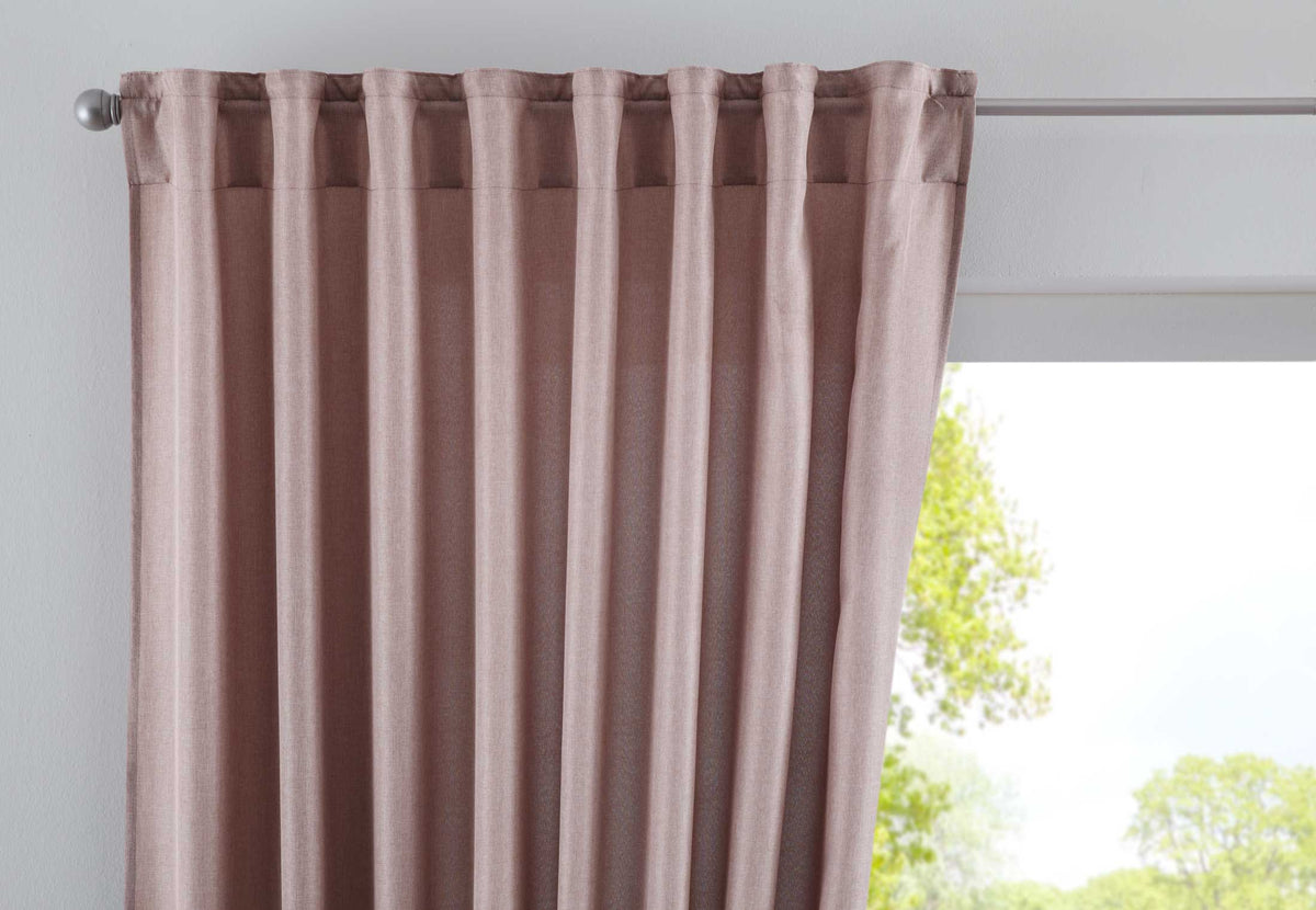 Vorhang Verdeckte Schlaufen Cationic »JENA« Blickdicht Leinen Optik Gardine Meliert Gardinenband mit Raffhalter 2019037 Taupe HxB 145x140 cm Vorhang 2019037taupe_69a04076-08ca-4233-9ef9-a05cd44edf16 | girdainenbox.com