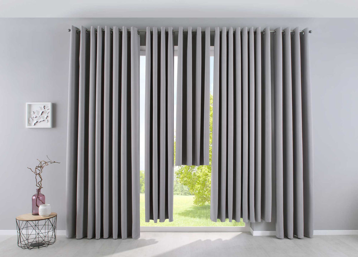 Vorhang Blickdicht »NewYork« 1er-Pack Thermo-Gardine Verdunkelungsvorhang Blackout Ösen schalldämmend UV-Schutz Raffhalter 201920600 Vorhang 2019201600-01_g2_13 | girdainenbox.com