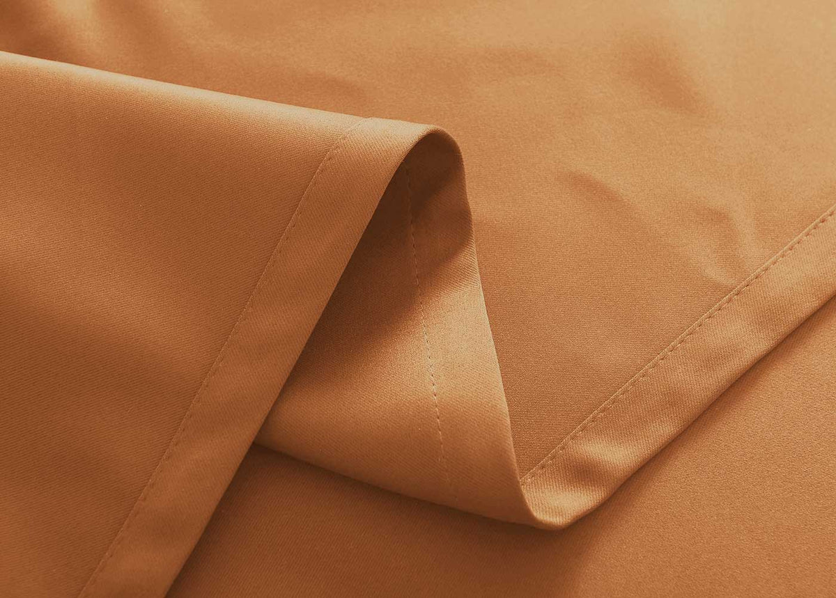 Vorhang Blickdicht »NewYork« 1er-Pack Thermo-Gardine Verdunkelungsvorhang Blackout Ösen schalldämmend UV-Schutz Raffhalter 201920600 Vorhang 201920600_orange_2 | girdainenbox.com