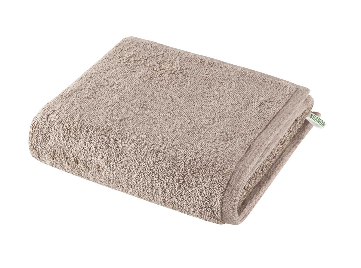 Frottee Waschlappen Handtuch Saunatuch »Montreal« 100% Bio Baumwolle 500 g/m² Nachhaltig Taupe Handtuch 50x100 cm Frottee 2020102taupe_d57a0799-4044-4125-989a-e421b42edcd4 | girdainenbox.com