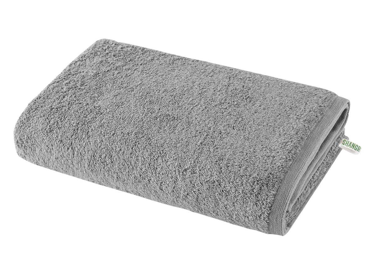 Frottee Waschlappen Handtuch Saunatuch »Montreal« 100% Bio Baumwolle 500 g/m² Nachhaltig Grau Badetuch 70x140 cm Frottee 2020103grau_fd2d1a7b-27f9-480a-bc8a-43420b6fa18a | girdainenbox.com