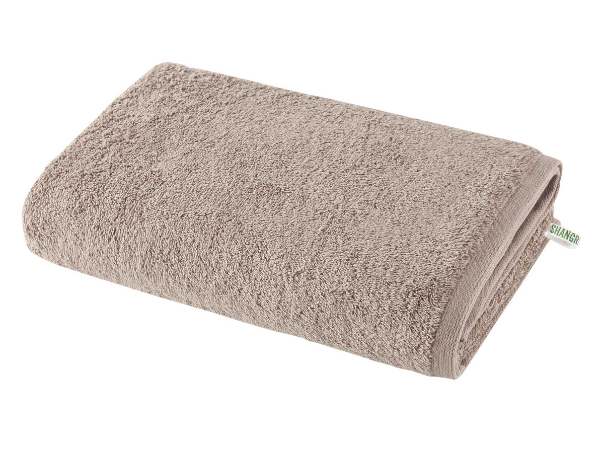Frottee Waschlappen Handtuch Saunatuch »Montreal« 100% Bio Baumwolle 500 g/m² Nachhaltig Taupe Badetuch 70x140 cm Frottee 2020103taupe_18c04550-719f-4bdc-b3c7-84b8565db4ca | girdainenbox.com