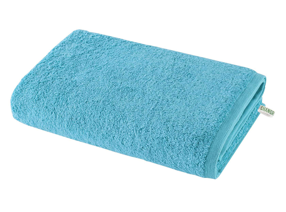 Frottee Waschlappen Handtuch Saunatuch »Montreal« 100% Bio Baumwolle 500 g/m² Nachhaltig Türkis Badetuch 70x140 cm Frottee 2020103tuerkis_a77346ea-91fa-46bc-9398-b00bc7c4a4f9 | girdainenbox.com