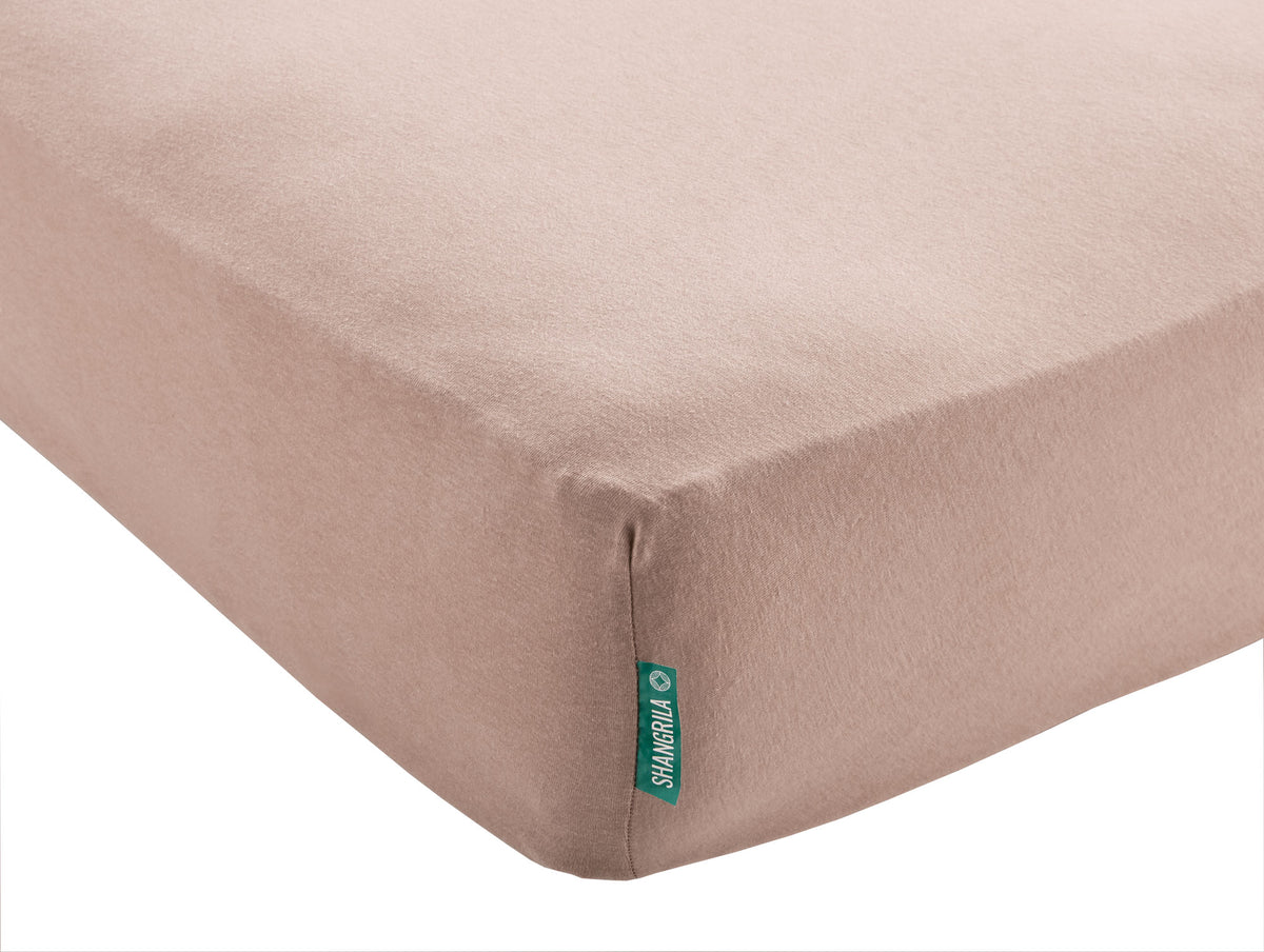 Spannbettlaken »Bremen« Bettlaken Bio Baumwolle Hautfreundlich für Boxpringbetten Matratzen bis 30 cm Höhe 202093 Taupe BxL+H 90x200+30 cm Bettwäsche 202093taupe_7ee10973-dd85-42cf-bc4c-5fbd59cdaae0 | girdainenbox.com