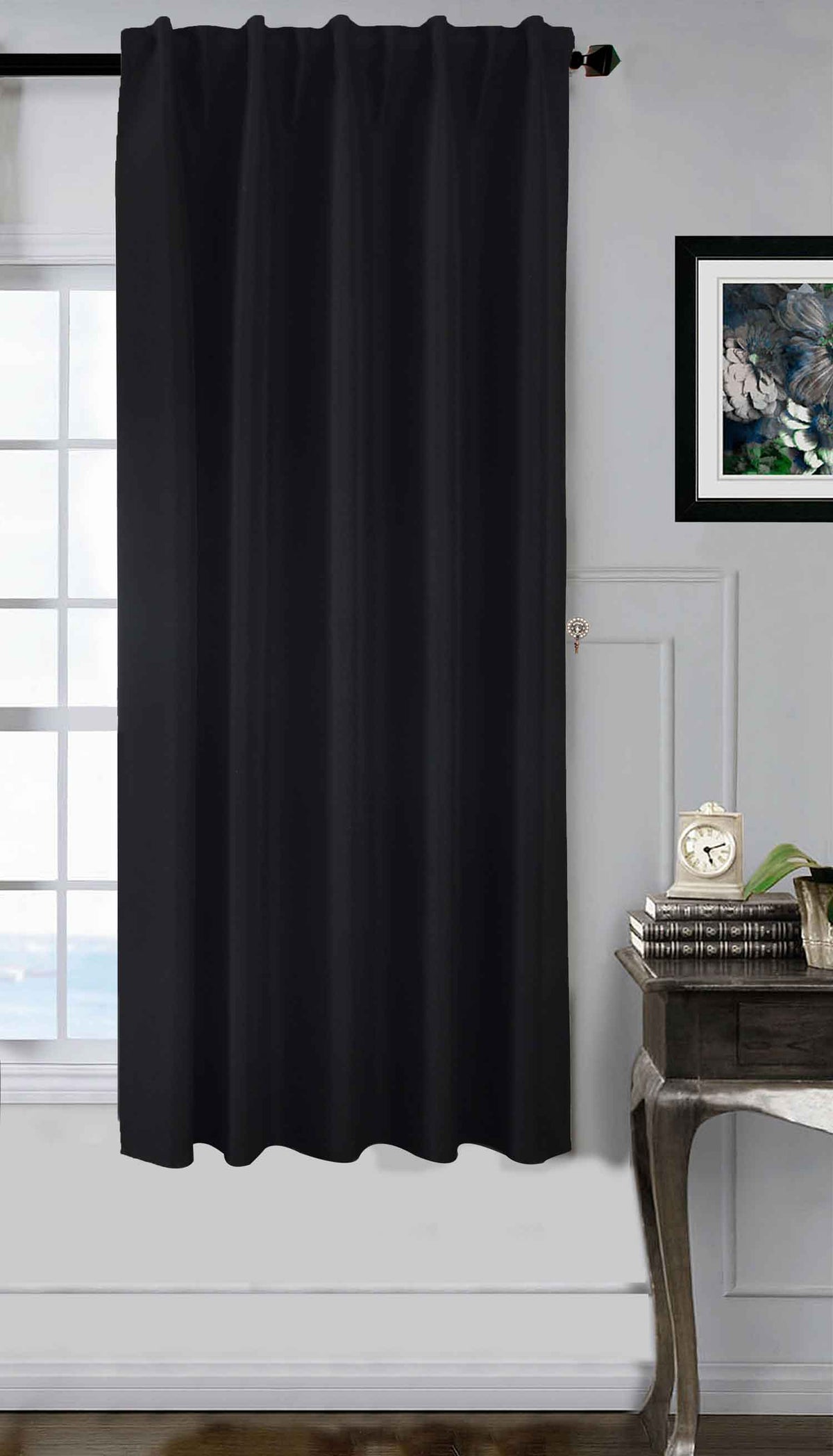 Premium Verdunkelungsvorhang »BOSTON Dark« 100% Verdunkelung mit Multibandaufhängung 2023600 Schwarz HxB 175x140 cm Vorhang 2023600schwarz-175_b99f569c-2dca-4bdb-be8c-a21cb29ee9c2 | girdainenbox.com