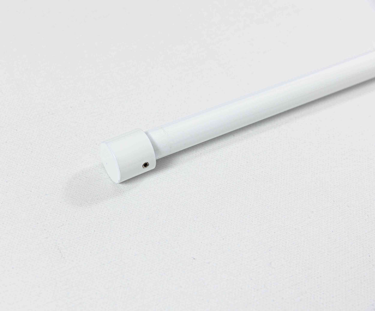 Ausziehbare Gardinenstange »Ningbo« Ø16/19 mm Komplettset zum sofortigen Montieren Wand- und Deckenmontage 2024140 Innenlaufstange 2024140_weiss_2 | girdainenbox.com
