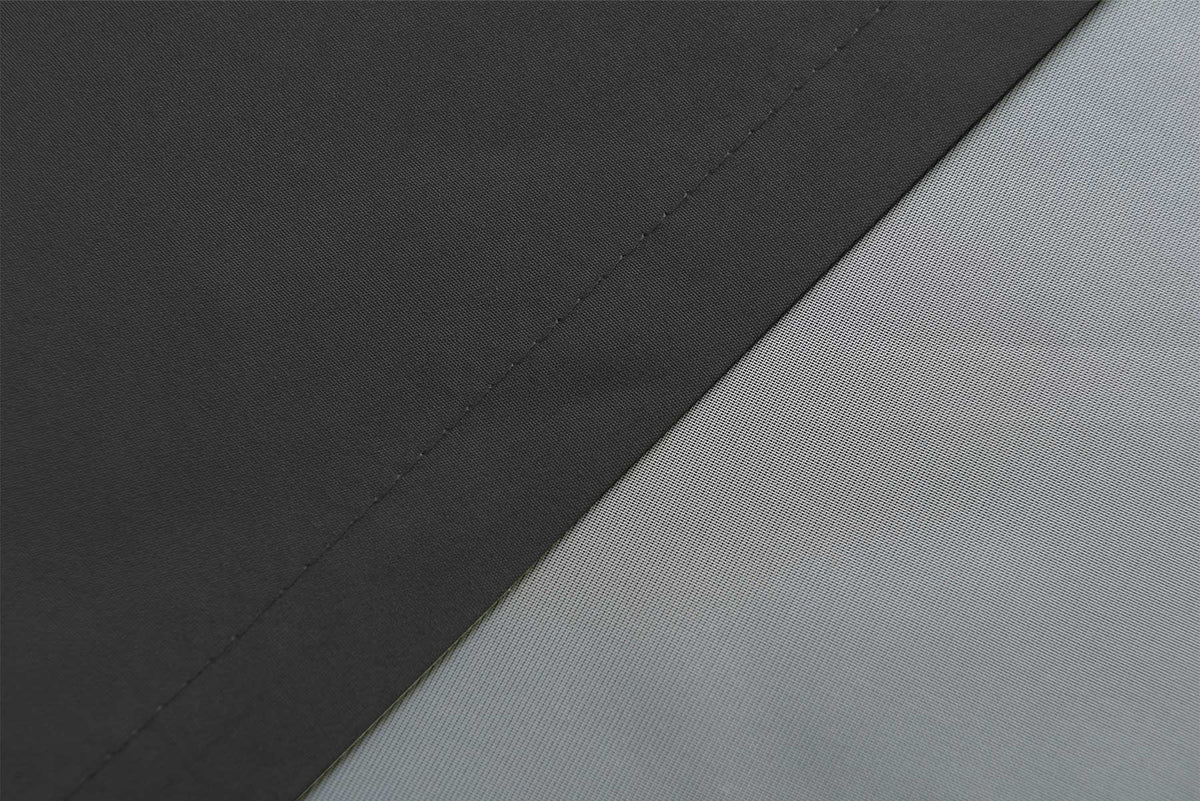 2er Set Vorhänge Schal Schlaufen »Berlin« Microsatin Lichtdurchlässig Kräuselband Uni Matt 20400N2 Vorhang 20400_detail_schwarz_2_3bc42da2-b02b-4668-a027-06ebe837b578 | girdainenbox.com