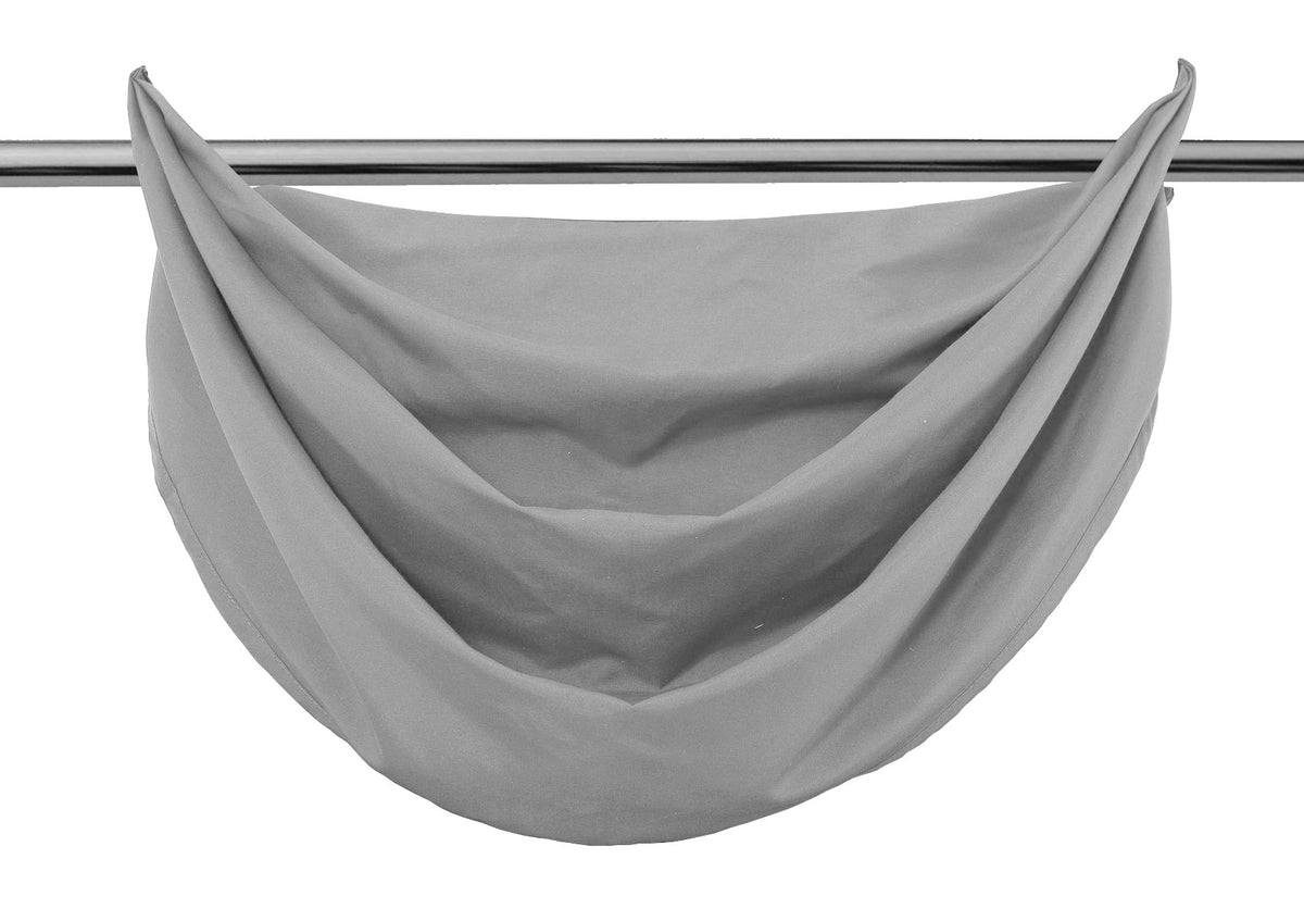 Vorhang Set Schal Ösen Microsatin Segeltuch Querbehang lichtdurchlässig Deko Wohnzimmer 20405S4 Vorhang Set 20405Vgrau_7663a638-1739-486f-81a9-417f428429fd | girdainenbox.com