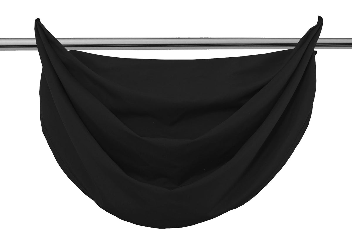Vorhang Set Schal Ösen Microsatin Segeltuch Querbehang lichtdurchlässig Deko Wohnzimmer 20405S4 Vorhang Set 20405Vschwarz_ee9b4b60-ea45-4ca9-9f80-72580e821683 | girdainenbox.com