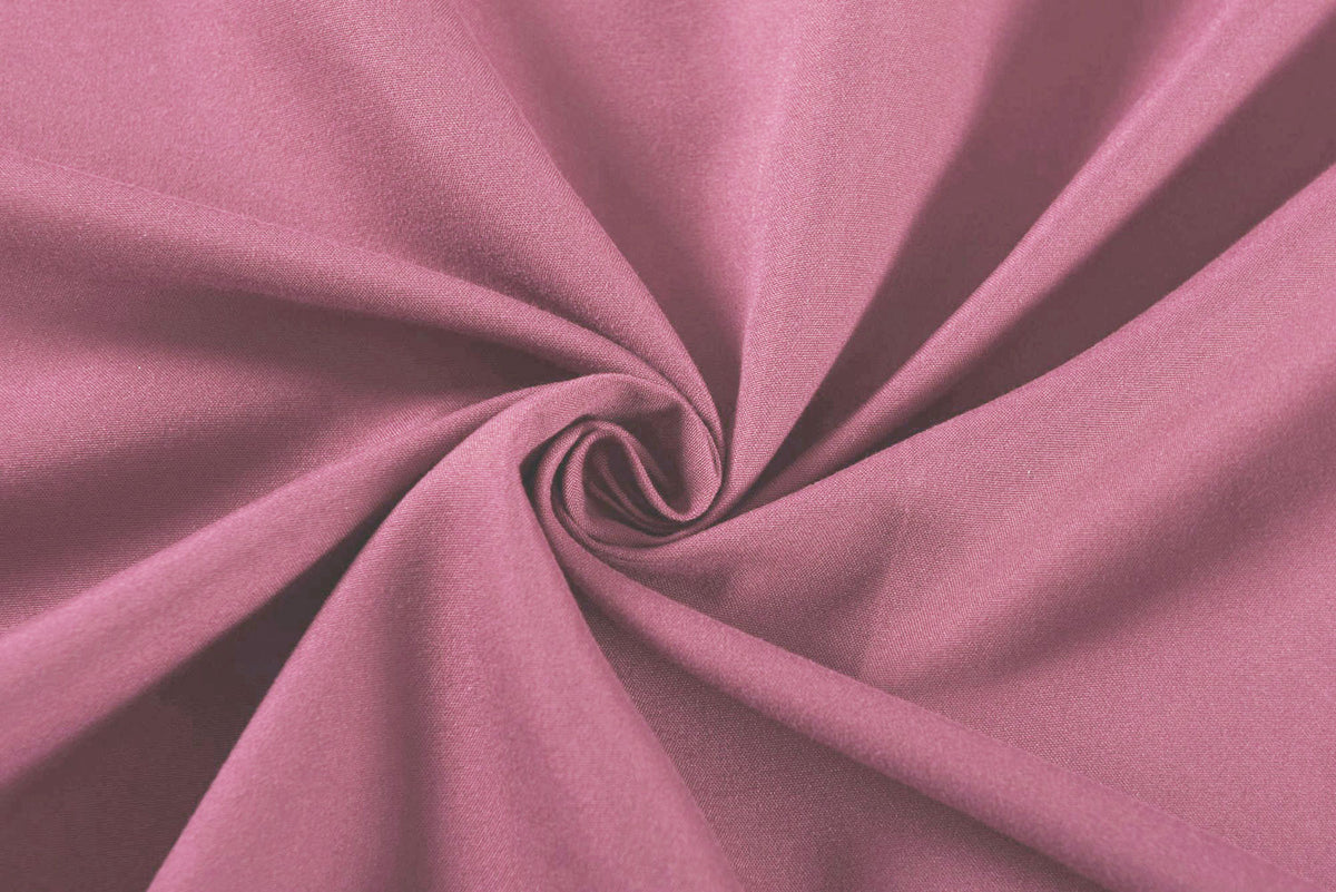 Vorhang Set Schal Ösen Microsatin Segeltuch Querbehang lichtdurchlässig Deko Wohnzimmer 20405S4 Vorhang Set 20405_pink_1 | girdainenbox.com