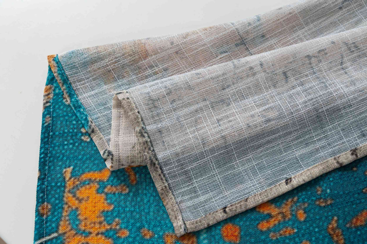 2er Set Vorhang Ösen Grobfaser »Seoul Collection« Digital Druck Ösen Linenlook-Struktur Halbransparent Blickdicht Gardinen Vorhang 3F3A6066_1 | girdainenbox.com