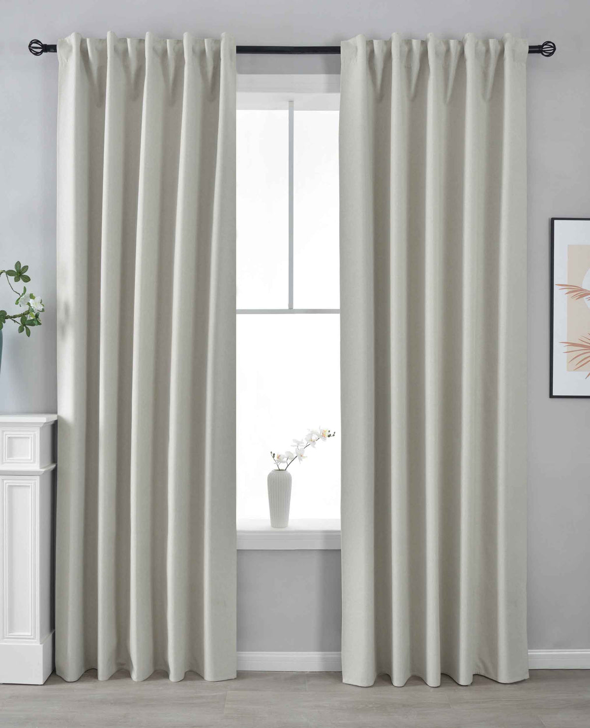 2er Set Verdunkelungsvorhänge 100% Verdunkelung »BOSTON Dark« mit Multibandaufhängung 2023600-2 Creme HxB 245x140 cm Vorhang Set 47596051136776_60f76abc-3950-4368-99c4-cd7cd3fb4828 | girdainenbox.com