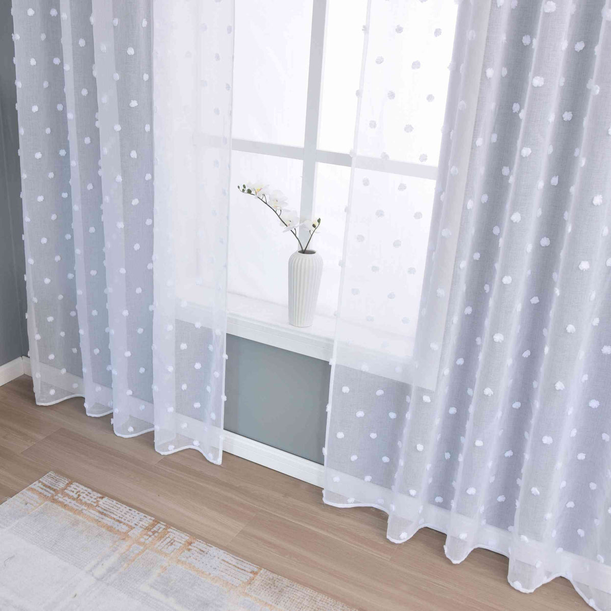 2er Set Gardine »VALENCIA« Multiband Aufhängung Scherli Transparent Leinen-Optik 2023400-408S-2 Gardinen Set Img0495_1 | girdainenbox.com