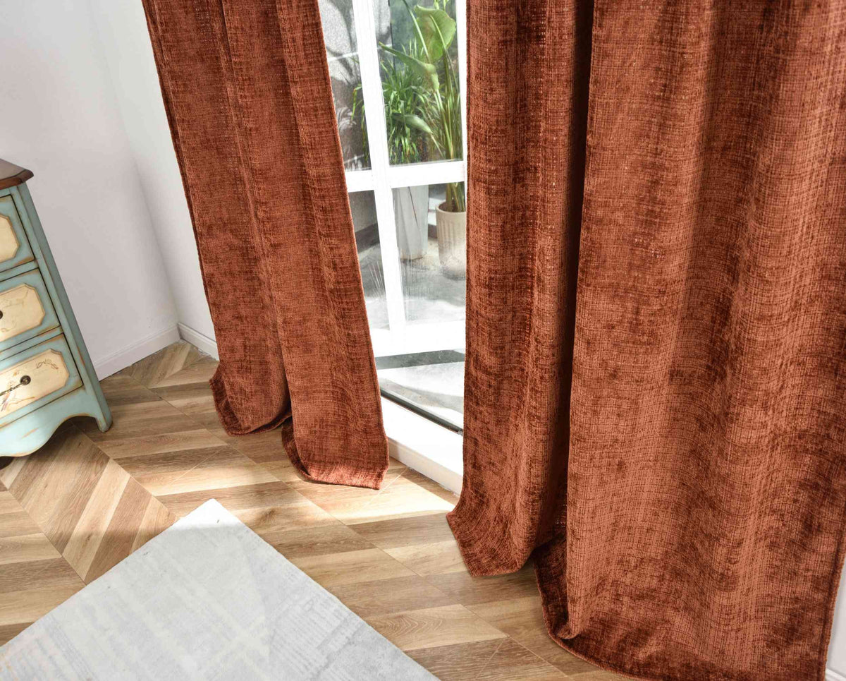 Vorhang Chenille Jacquard »RIGA« mit Multiband-Aufhängung Luxuriöser Stil für Ihr Zuhause 2023500 Vorhang Img1384_1 | girdainenbox.com