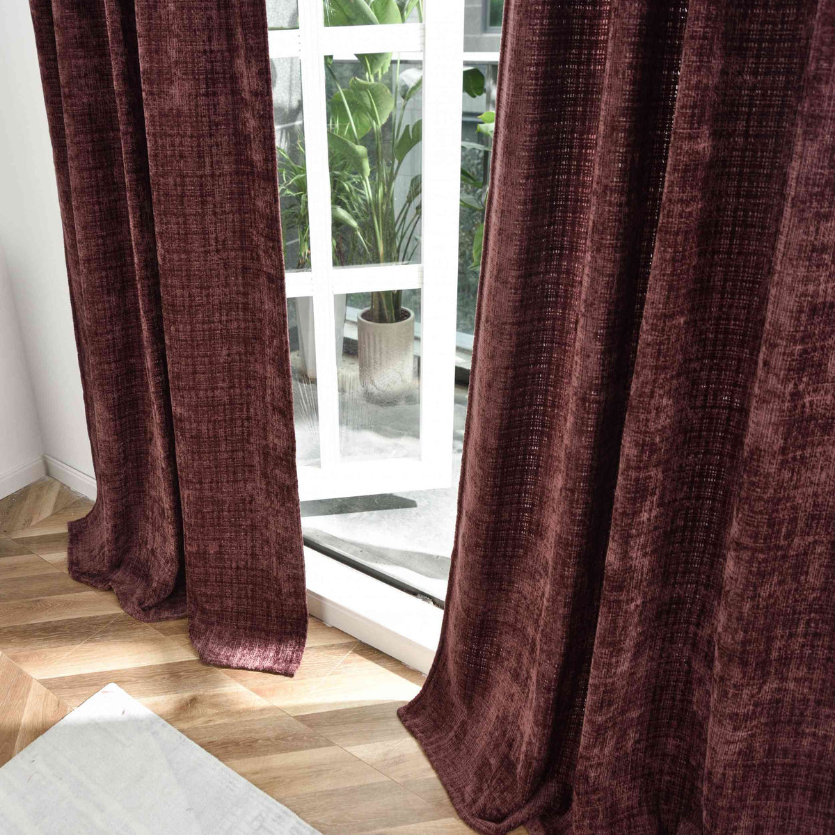 Vorhang Chenille Jacquard »RIGA« mit Multiband-Aufhängung Luxuriöser Stil für Ihr Zuhause 2023500 Vorhang Img1407 | girdainenbox.com
