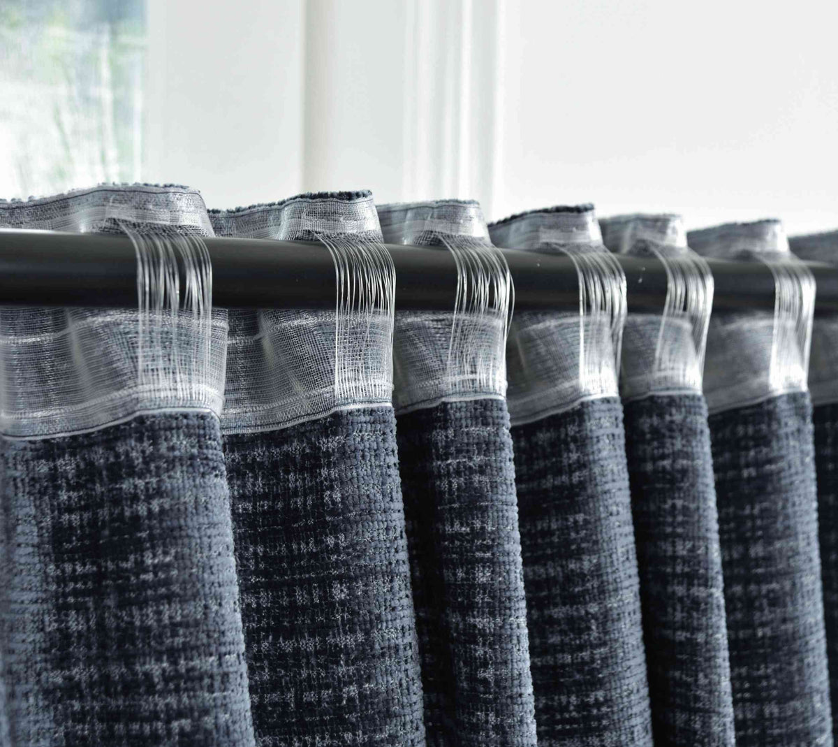 Vorhang Chenille Jacquard »RIGA« mit Multiband-Aufhängung Luxuriöser Stil für Ihr Zuhause 2023500 Vorhang Img1471 | girdainenbox.com