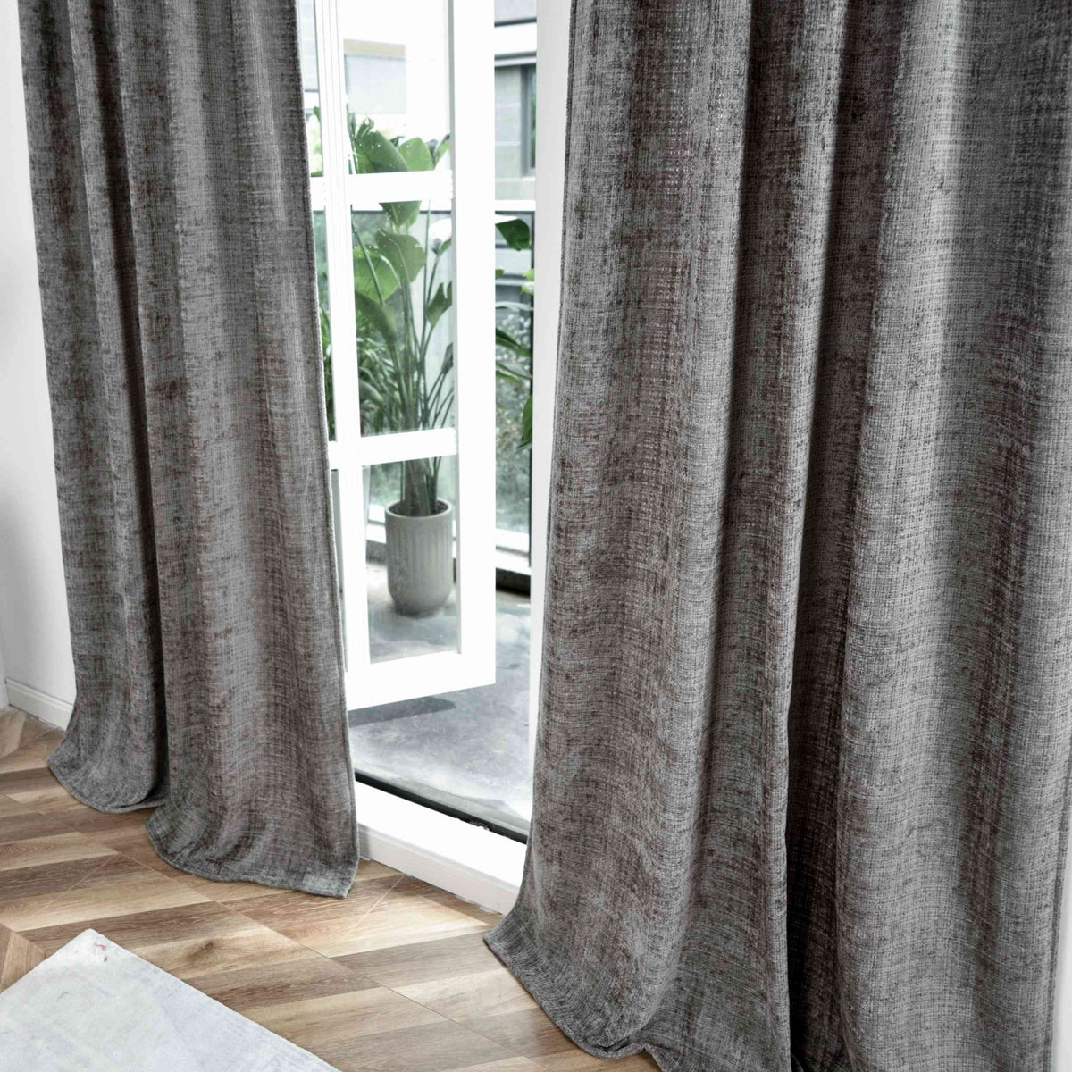 Vorhang Chenille Jacquard »RIGA« mit Multiband-Aufhängung Luxuriöser Stil für Ihr Zuhause 2023500 Vorhang Img1479 | girdainenbox.com