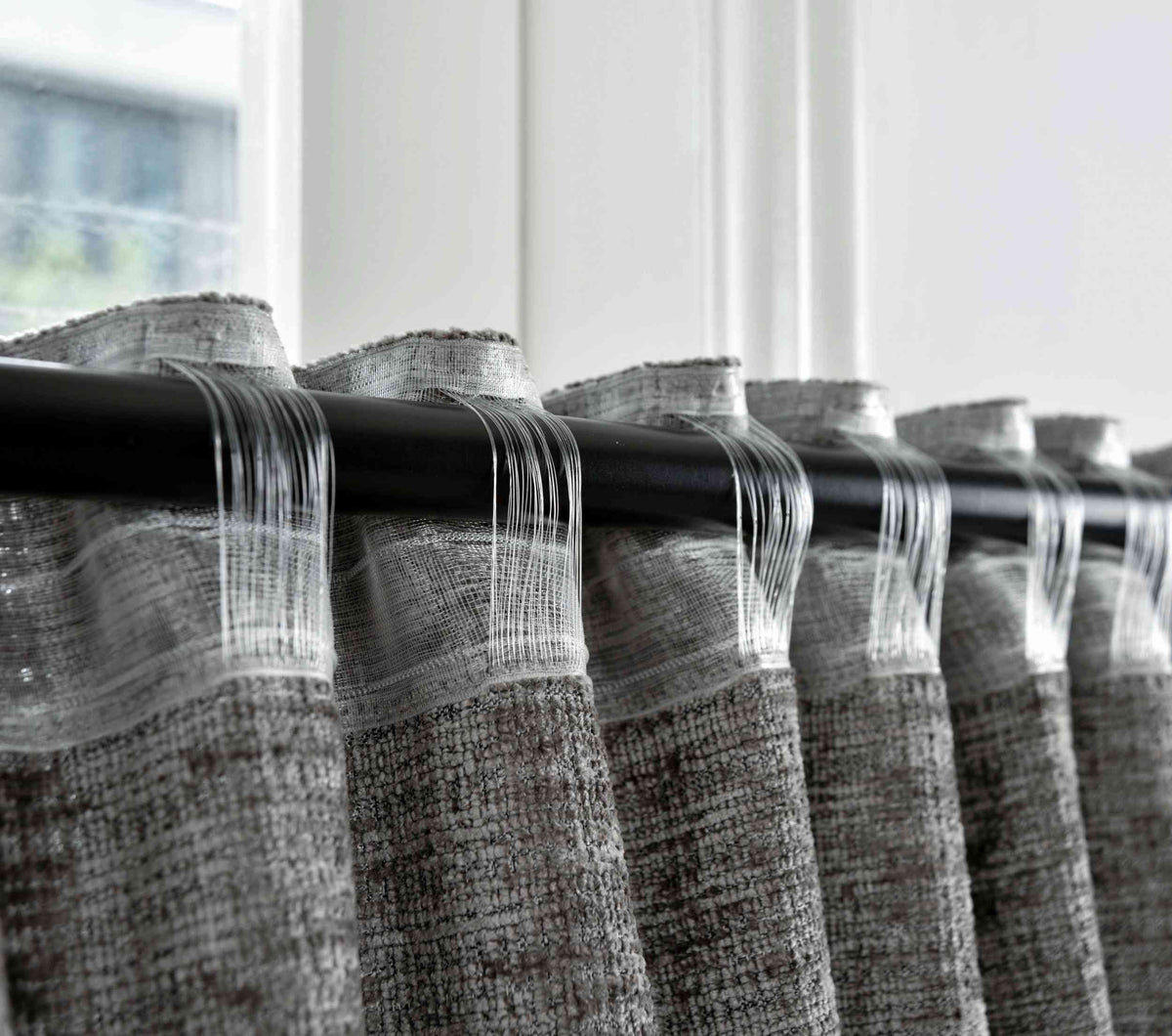 Vorhang Chenille Jacquard »RIGA« mit Multiband-Aufhängung Luxuriöser Stil für Ihr Zuhause 2023500 Vorhang Img1492 | girdainenbox.com