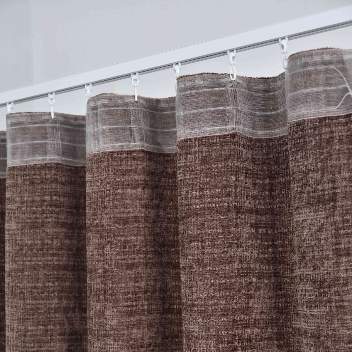 Vorhang Chenille Jacquard »RIGA« mit Multiband-Aufhängung Luxuriöser Stil für Ihr Zuhause 2023500 Vorhang Img3470 | girdainenbox.com