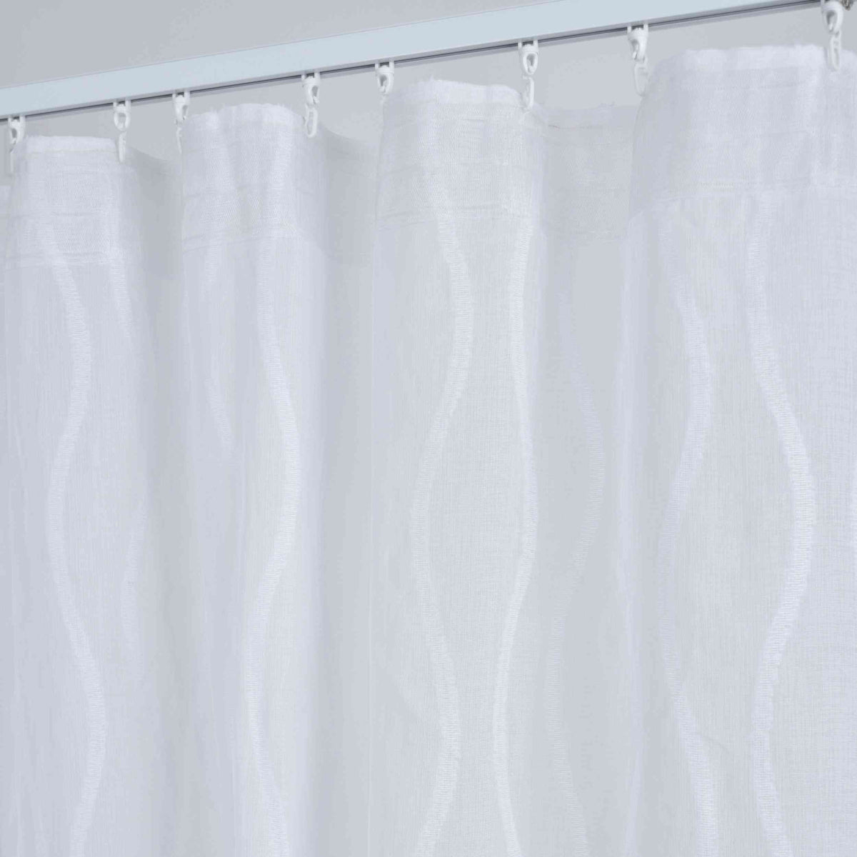Gardine »VALENCIA« Multiband Aufhängung Scherli Transparent Leinen-Optik 2023400-408S Gardinenschal Img3627_1_b7ae36bd-87ce-43eb-a42a-e581af263aeb | girdainenbox.com