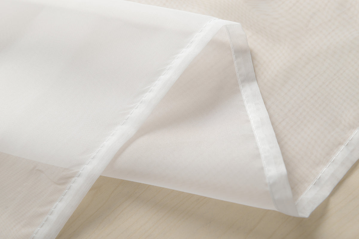 2er-Pack Ösen Gardinen Transparent Vorhang Set Wohnzimmer Voile Ösenvorhang Bleibandabschluß 203322 Gardinen Set Img62649 | girdainenbox.com