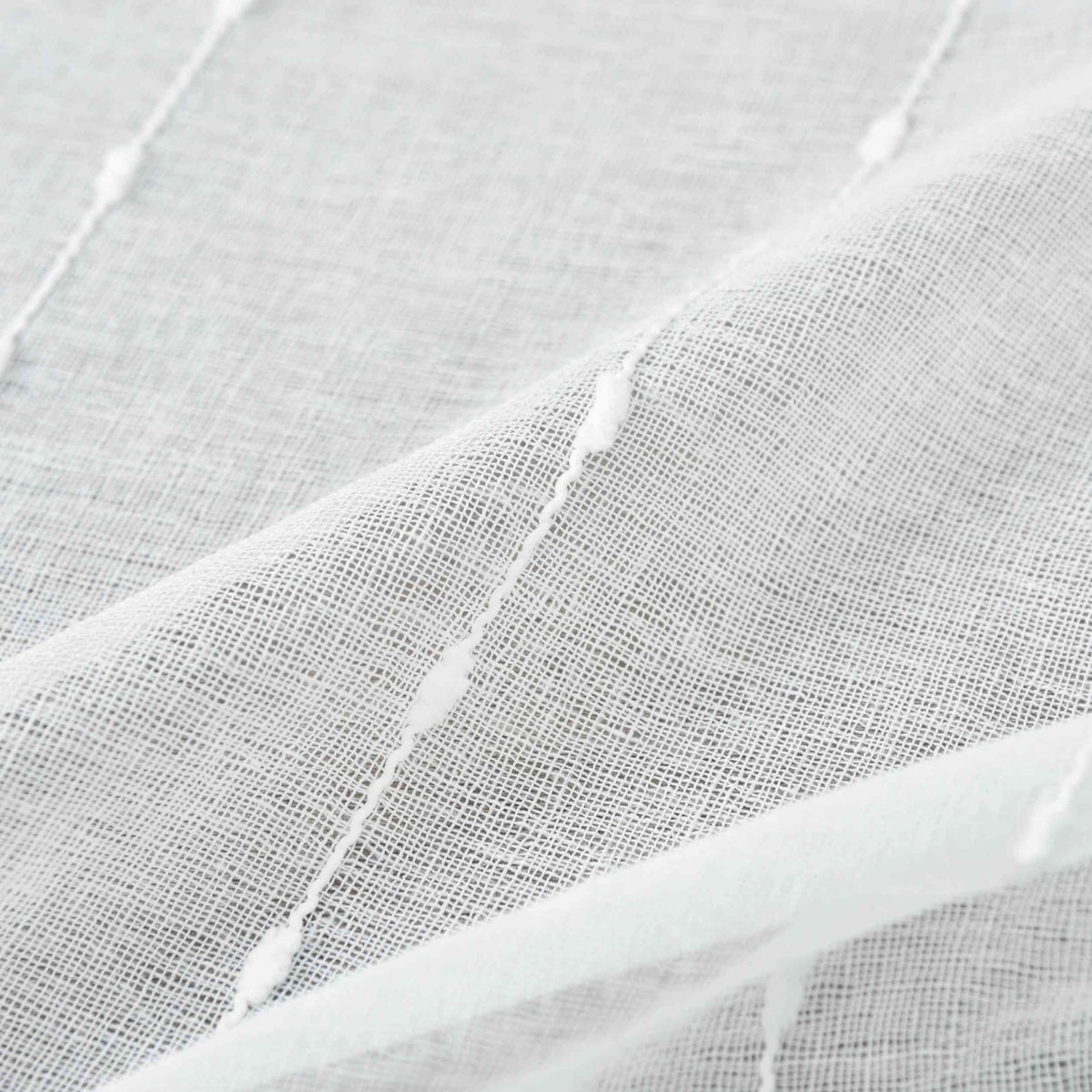 Halbtransparente Schiebegardine mit Paneelwagen »Kassel« Chenille Leinenbindung Streifen 202470P Schiebegardine Img6431 | girdainenbox.com