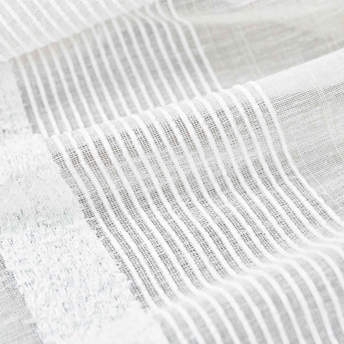 Halbtransparente Schiebegardine mit Paneelwagen HxB 245x60 cm Natur Meliert »Halle« Chenille Leinenbindung Lichtdurchlässig Halbtransparent 202480P Schiebegardine Img6457_1 | girdainenbox.com