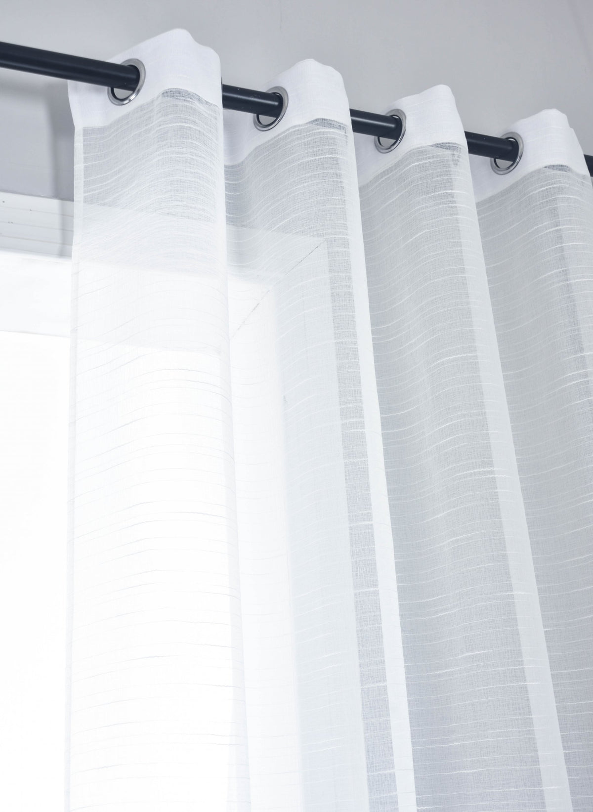 2er Set Gardinen »Dresden« Ösen HxB 245x135 cm Natur Raffhalter filigran leicht modern elegant Linienmuster 202440-2 Gardinenschal Img7316_cf32144b-2ded-4e53-a3f0-6f537a405390 | girdainenbox.com