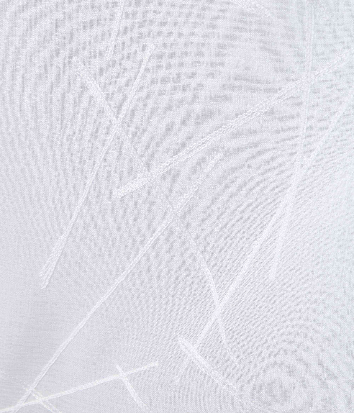 Gardine Ösen Schal Vorhang POMPEI Relief Stickerei Transparent Raffhalter 10000178 Gardinenschal 10000178_linie_weiss | girdainenbox.com