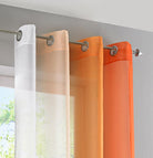 2er Pack Gardinen Vertikal Farbverlauf Druck Transparent »Modena« mit Ösen und Raffhalter, Vorhang, Dekoschal 10000183 Gardinen Set 10000183orange_d2_28b64509-4bfb-4288-8499-7863db291363 | girdainenbox.com