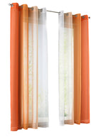 2er Pack Gardinen Vertikal Farbverlauf Druck Transparent »Modena« mit Ösen und Raffhalter, Vorhang, Dekoschal 10000183 Gardinen Set 10000183orangetoene-crop_9e8e5278-65bd-4eb2-bffb-76a2a5fca133 | girdainenbox.com