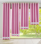 Vorhang Blickdicht Gardine Matt Lichtdurchlässig »PALERMO« mit Ösen und Raffhalter Dekoschal 10000265 Vorhang 10000265size_rosa_e8c250dd-8742-451a-8035-14dfba239893 | girdainenbox.com