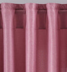 2er Set Vorhänge Verdeckte Schlaufen Cationic »JENA« Blickdicht Leinen Optik Gardinen Meliert Gardinenband mit Raffhalter 2019037-2 Vorhang Set 2019037rosa-st | girdainenbox.com