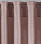 2er Set Vorhänge Verdeckte Schlaufen Cationic »JENA« Blickdicht Leinen Optik Gardinen Meliert Gardinenband mit Raffhalter 2019037-2 Vorhang Set 2019037taupe-st | girdainenbox.com
