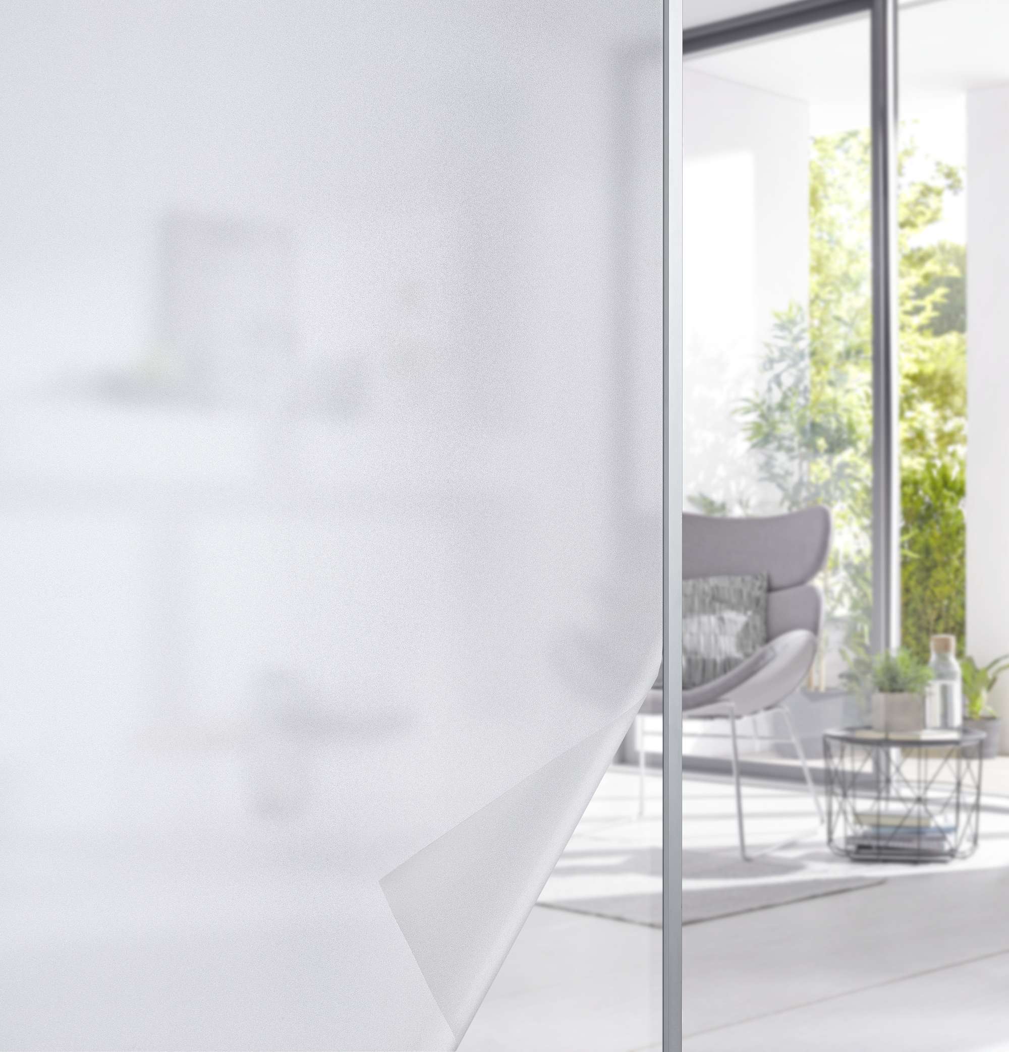 Fensterfolie selbsthaftend Sichtschutzfolie Anti-UV statische Haftung Folie selbstklebend 201916000 Milchglas 116x200 cm Folien 201916000milchglas_f90b38ad-f5a4-4ba7-840f-f83caaf64a75 | girdainenbox.com
