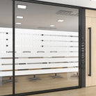 Fensterfolie selbsthaftend Sichtschutzfolie Anti-UV statische Haftung Folie selbstklebend 201916000 Folien 201916000streifen_10_cm-extra | girdainenbox.com