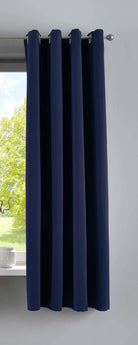 Vorhang Blickdicht »NewYork« 1er-Pack Thermo-Gardine Verdunkelungsvorhang Blackout Ösen schalldämmend UV-Schutz Raffhalter 201920600 Blau HxB 160x140 cm Vorhang 201920600blau-160 | girdainenbox.com