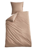 Bio Baumwolle Bettwäsche Set »Bremen« Kissenbezug Bettbezug Reißverschluss Hautfreundlich 202091 Taupe BxL 135x200 cm Bettwäsche 202091taupe | girdainenbox.com