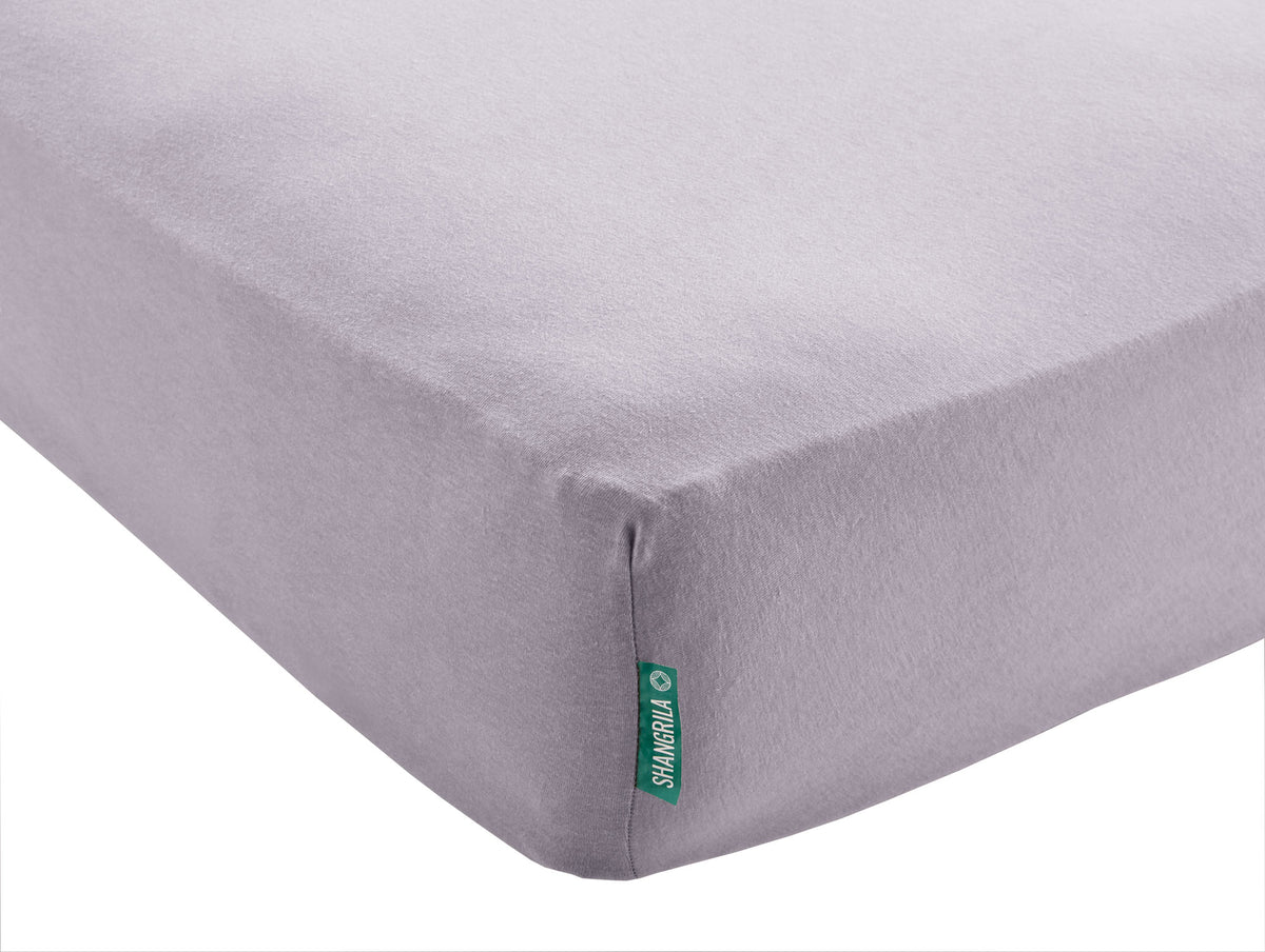 Spannbettlaken »Bremen« Bettlaken Bio Baumwolle Hautfreundlich für Boxpringbetten Matratzen bis 30 cm Höhe 202093 Grau BxL+H 140x200+30 cm Bettwäsche 202093grau | girdainenbox.com