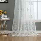 Gardine Raschel Stickerei Design »Florenz« Multiband für Gardinenschiene und Gardinenstange Elegante Fensterdekoration 2023200 10 Gardinenschal 202320010 | girdainenbox.com