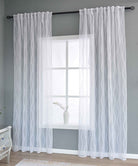 2er Set Gardine »VALENCIA« Multiband Aufhängung Scherli Transparent Leinen-Optik 2023400-408S-2 Natur Waves Gardinen Set 2023400-408S-2natur_waves | girdainenbox.com
