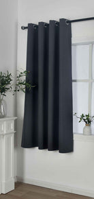 Verdunkelungsvorhang Ösen Raffhalter 100% Verdunkelung Blackout »München Dark« Dreischichtige Bindung Fischgrätmuster 202410 Dunkelgrau HxB 175x145 cm Vorhang 202410dunkelgrau-175_0007a589-ff61-4258-a36c-a59a19ab7c93 | girdainenbox.com