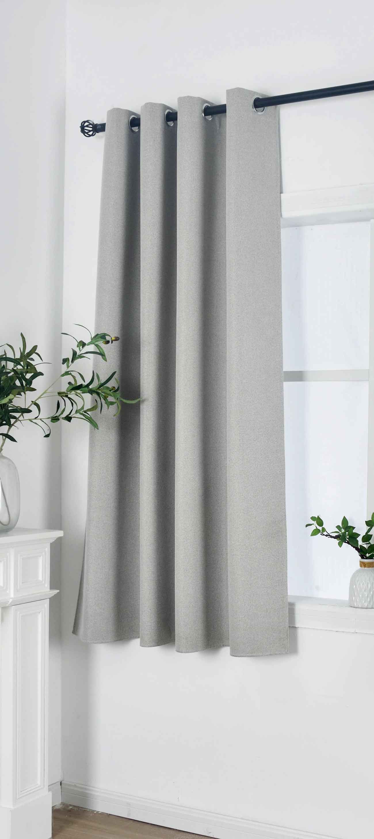 Verdunkelungsvorhang Ösen Raffhalter 100% Verdunkelung Blackout »München Dark« Dreischichtige Bindung Fischgrätmuster 202410 Sand HxB 175x145 cm Vorhang 202410sand-175_02c0ba26-6faa-4508-a42b-b1d1436ffd61 | girdainenbox.com