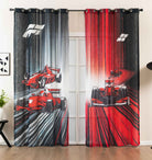 2er Set Vorhang Ösen Grobfaser »Seoul Collection« Digital Druck Ösen Linenlook-Struktur Halbransparent Blickdicht Gardinen Racing Vorhang 2024120-2racing_a53d4ad2-0ee0-44bc-97b3-9b4b46a518e2 | girdainenbox.com