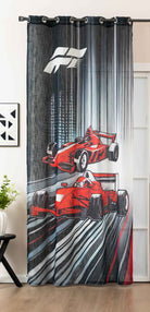 Vorhang Ösen Grobfaser »Seoul Collection« Digital Druck Ösen Gardinen Linenlook-Struktur Halbransparent Blickdicht 2024120 Racing Black Vorhang 2024120racing_black | girdainenbox.com