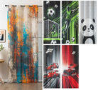 Vorhang Ösen Grobfaser »Seoul Collection« Digital Druck Ösen Gardinen Linenlook-Struktur Halbransparent Blickdicht 2024120 Vorhang 2024120var | girdainenbox.com